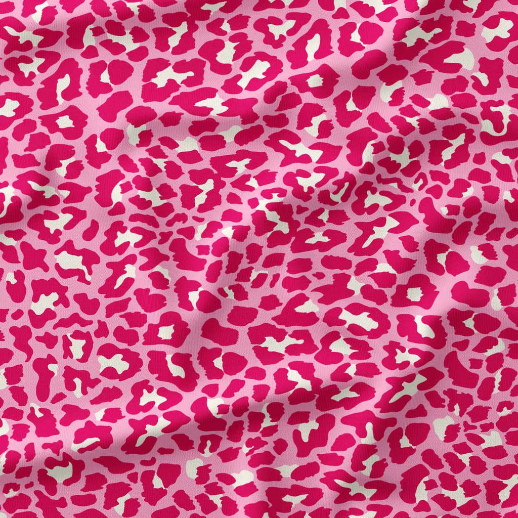 Bold Pink Cheetah Fabric