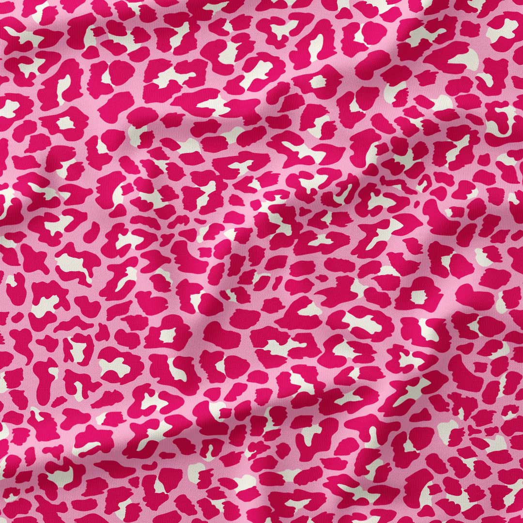 Bold Pink Cheetah Fabric
