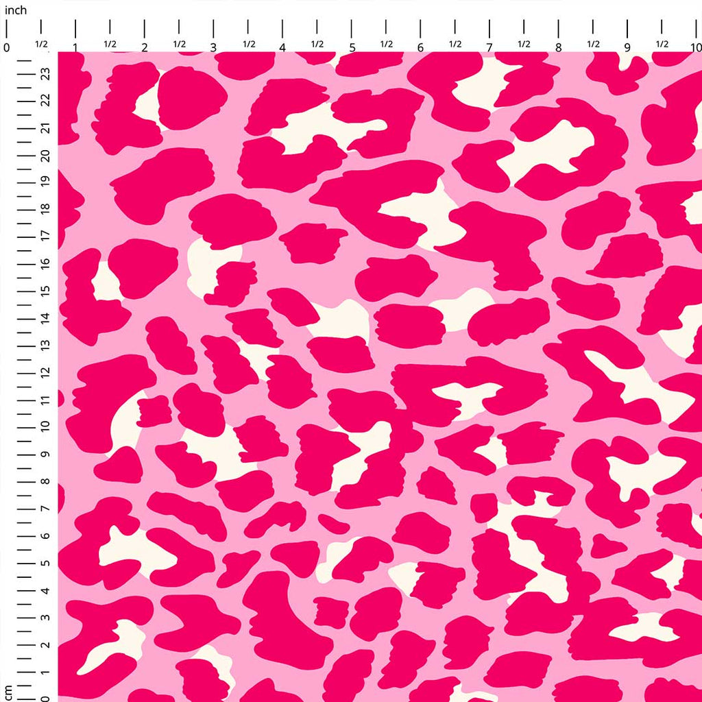 Bold Pink Cheetah Fabric