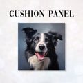 CUSHION Panel Border Collie Dog CP-1178