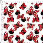 Bows On White Fabric