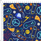 Boys Stuff Fabric