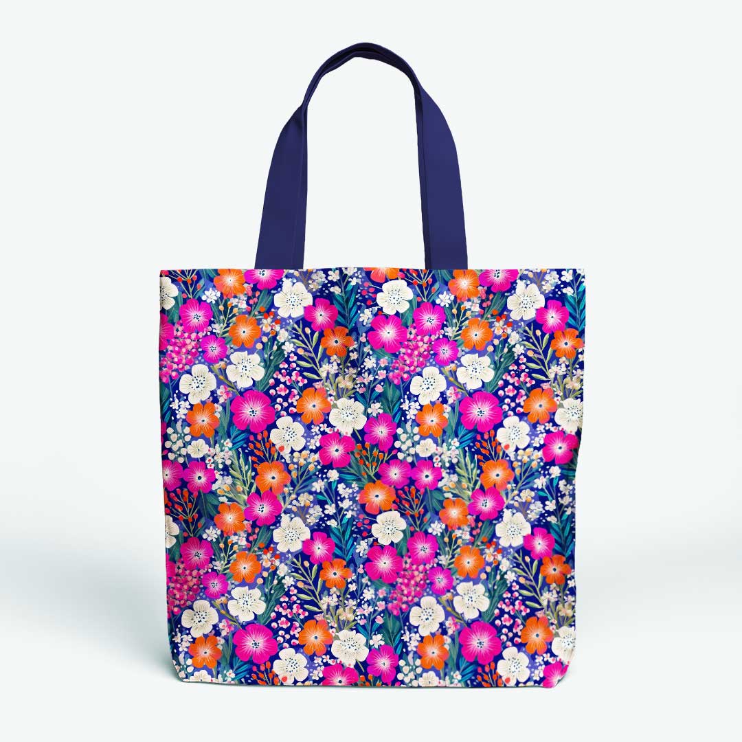 Bright Blossom Meadow Fabric