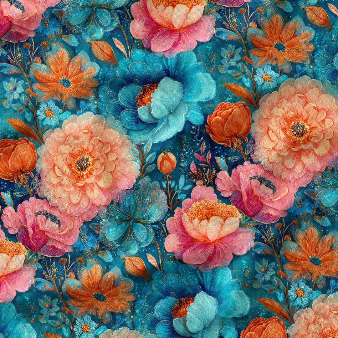 Bright Floral Fabric