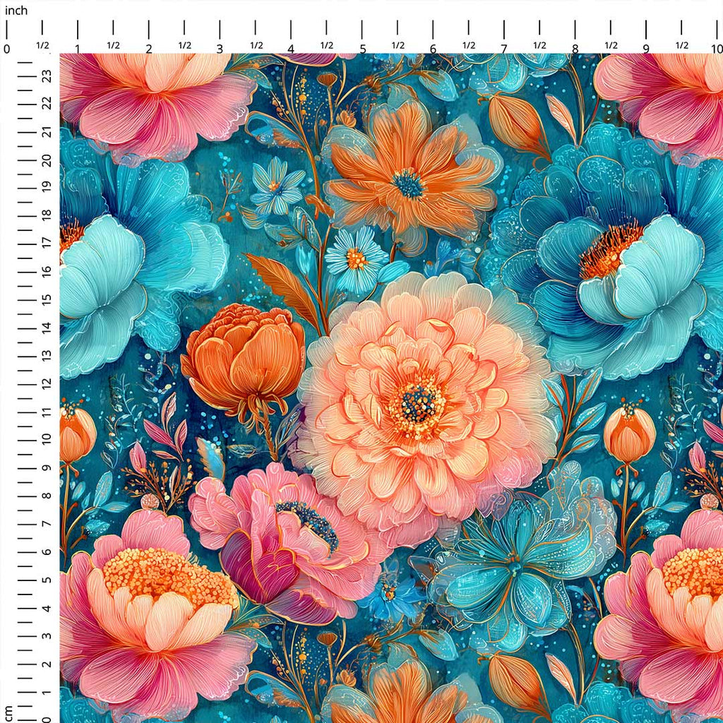 Bright Floral Fabric