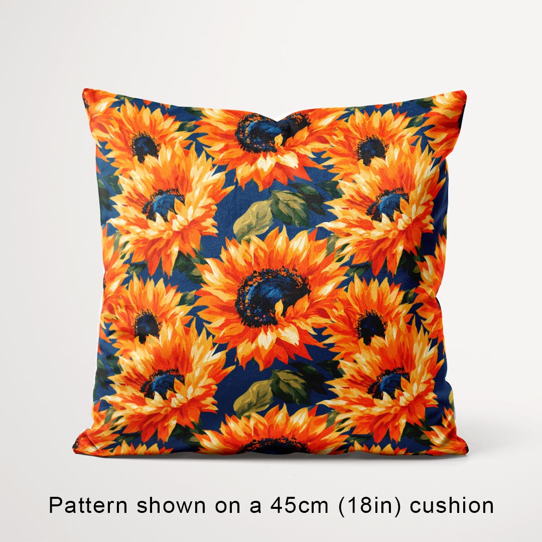 Bright Sunflowers Fabric