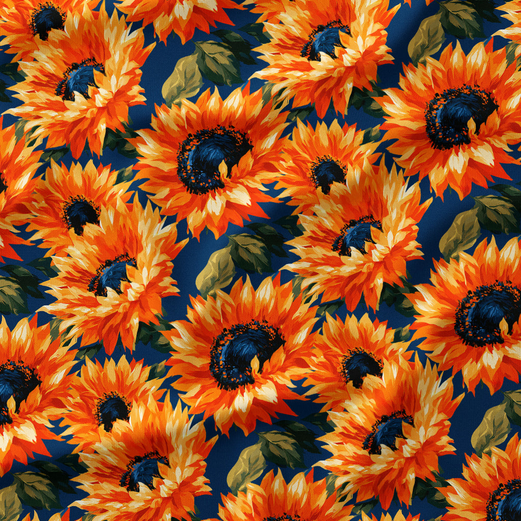 Bright Sunflowers Fabric