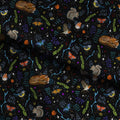 British Wildlife Doodle Fabric