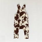 Brown Cow Fur Print Fabric