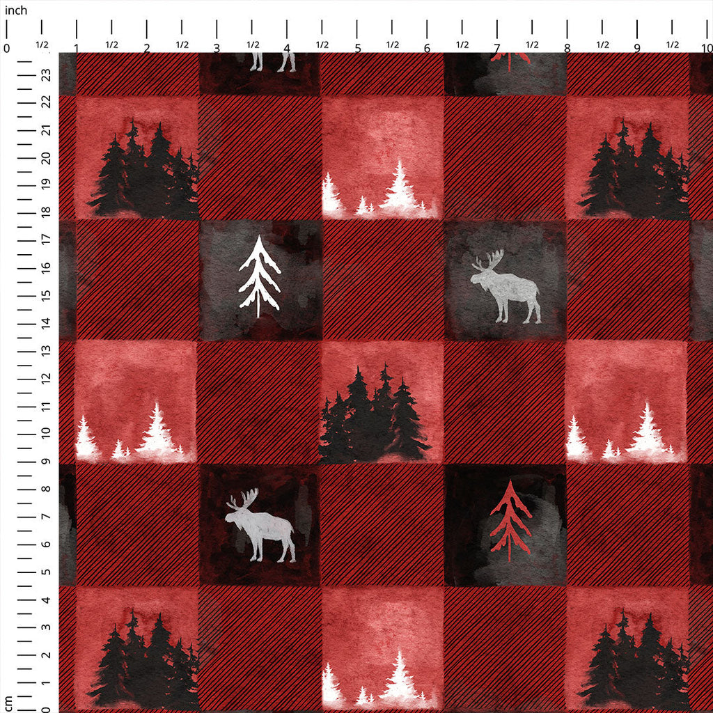 Buffalo Plaid Fabric 1464