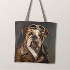 TOTE Fabric Bag Panel Bulldog Aviator TP-280