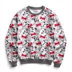 Bulldogs with Bows Fabric
