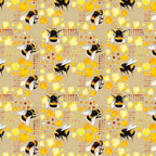 Bumble Bees Fabric
