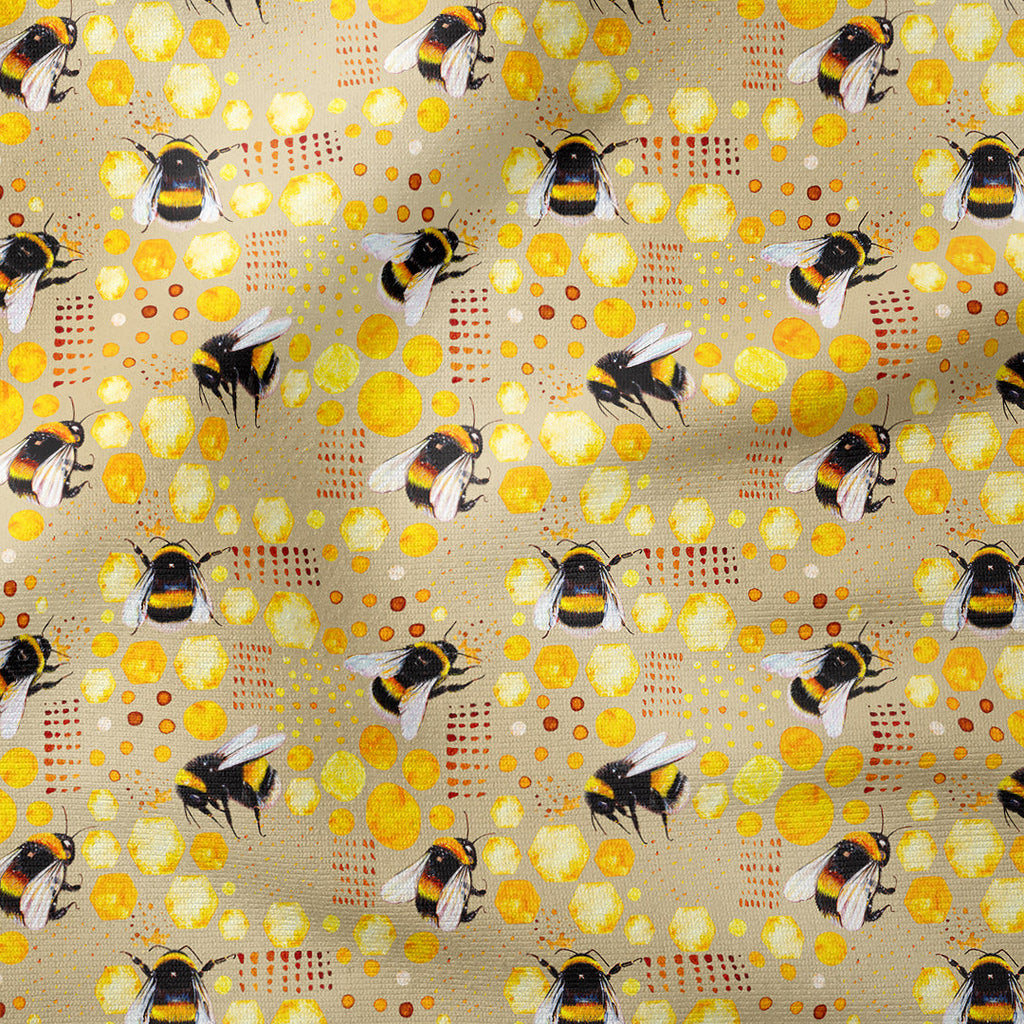 Bumble Bees Fabric