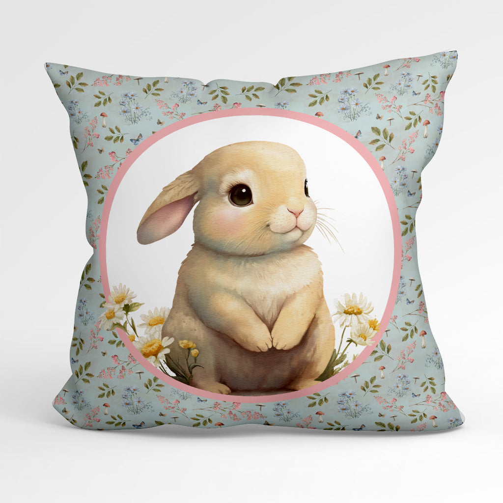 Woodland Bunny Cushion Panel Fabric