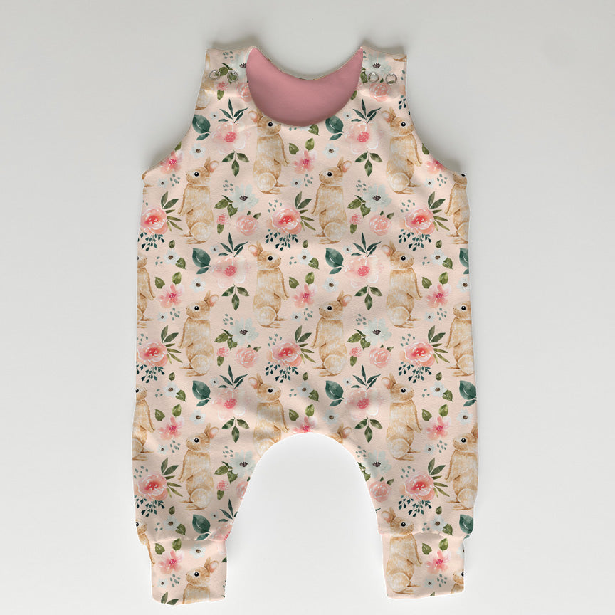 Spring Bunny Pink Fabric