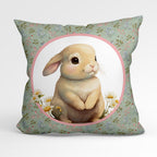 Woodland Bunny Cushion Panel Fabric