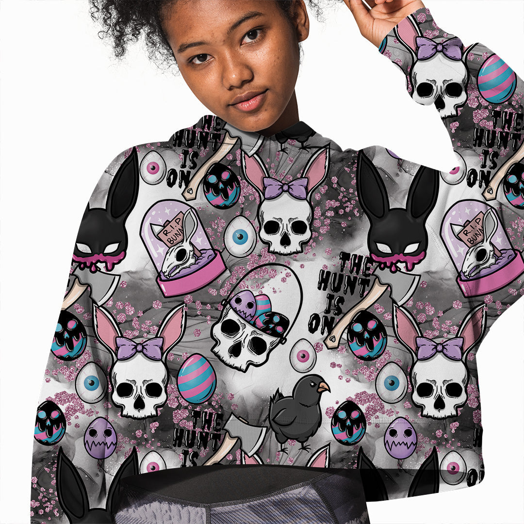 Bunny Skull Fabric
