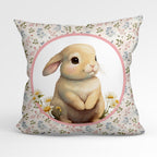 Woodland Bunny Cushion Panel Fabric