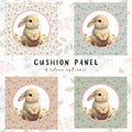 Woodland Bunny Cushion Panel Fabric