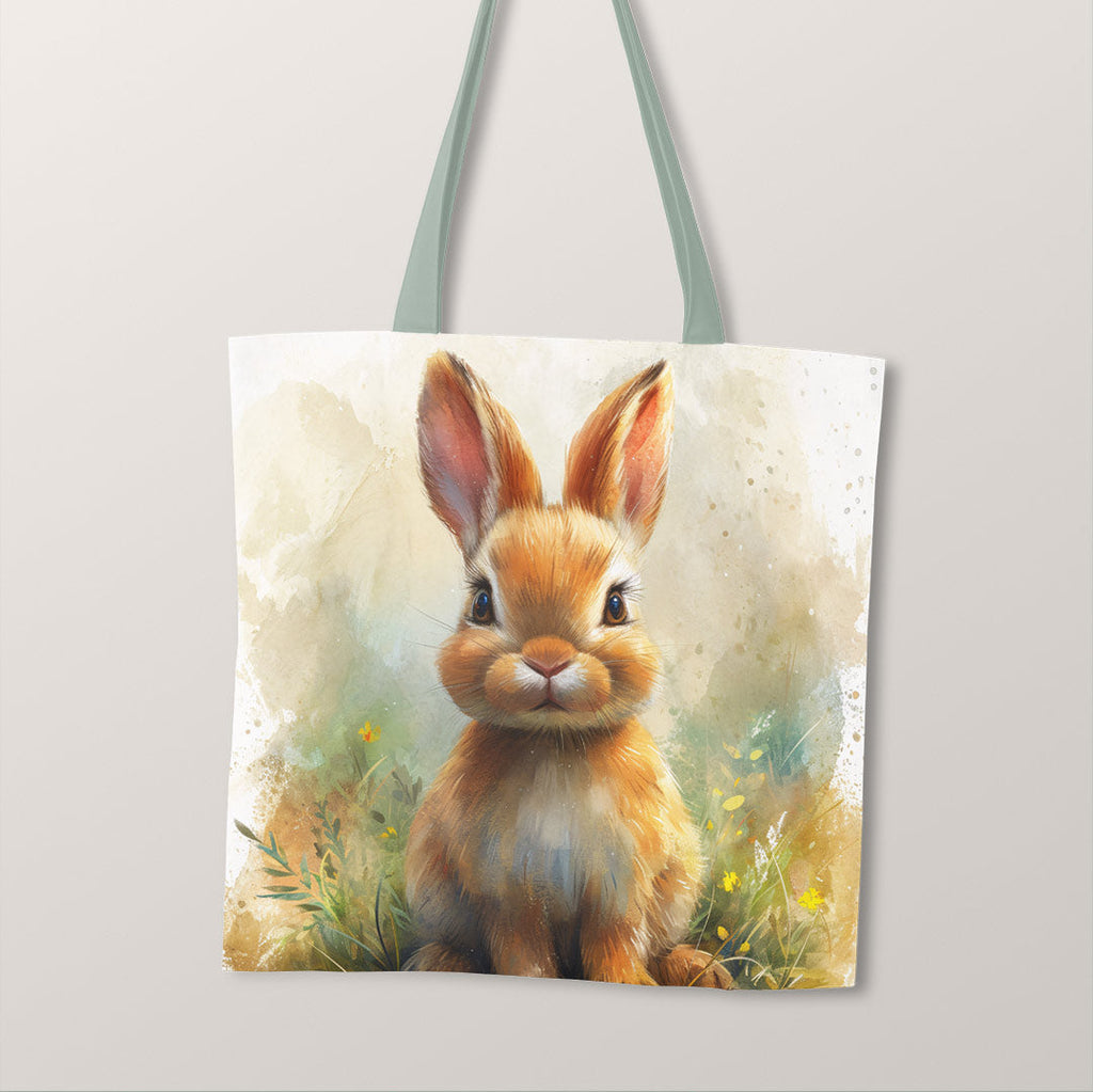 TOTE Fabric Bag Panel Cute Bunny Buttercup TP-300