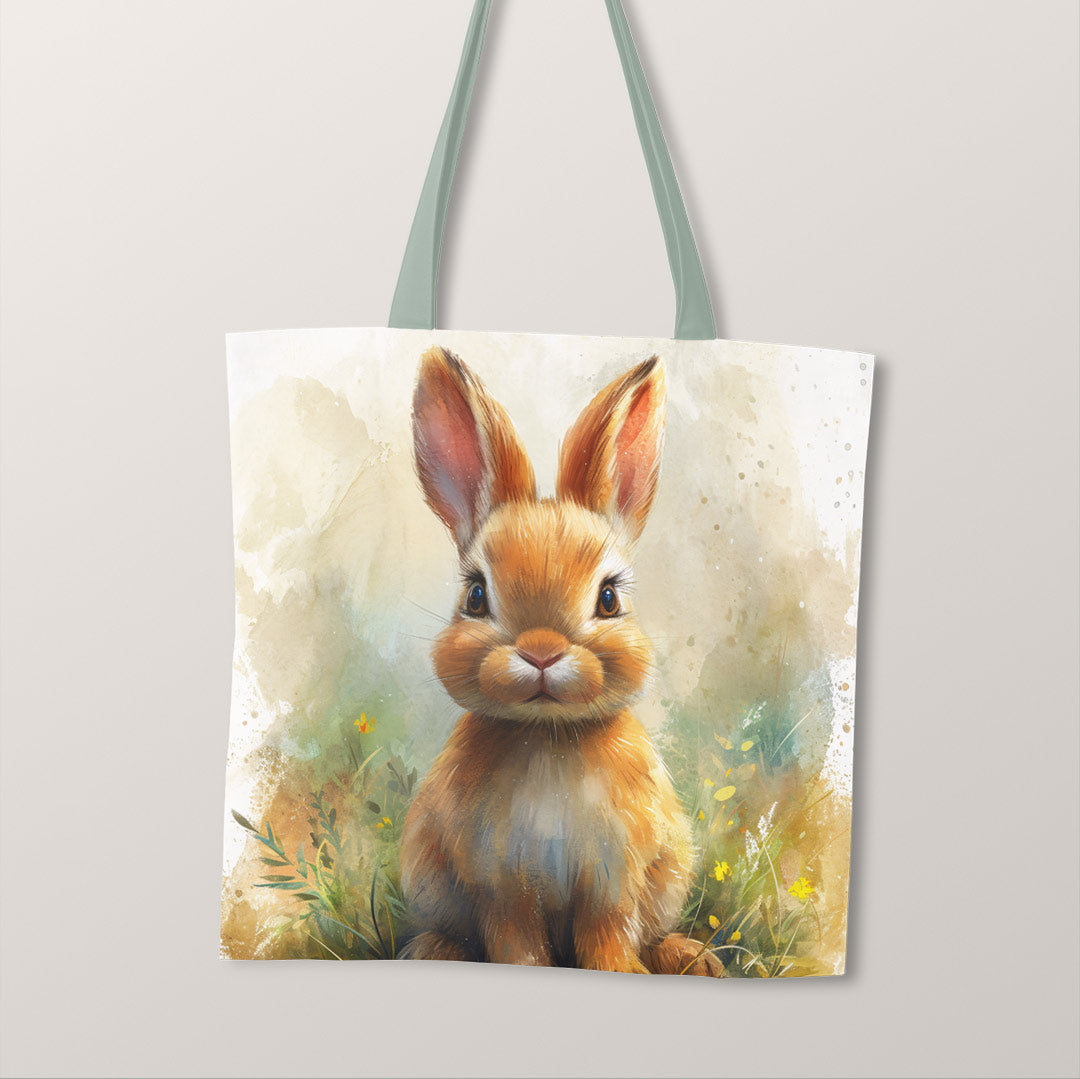 TOTE Fabric Bag Panel Cute Bunny Buttercup TP-300