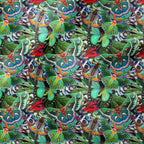 Gardens of Eden Butterfly Mosaic Fabric