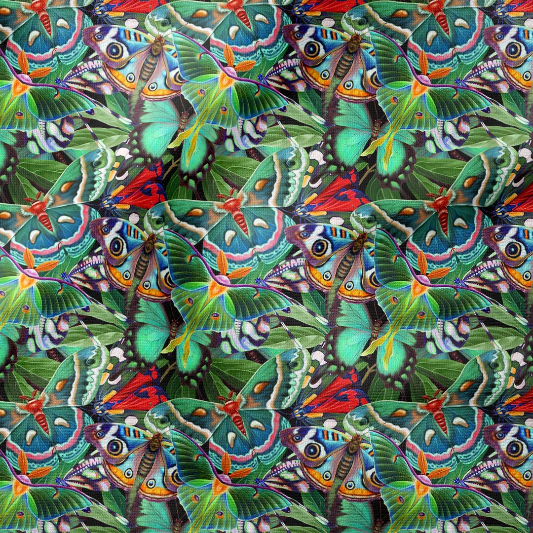 Gardens of Eden Butterfly Mosaic Fabric