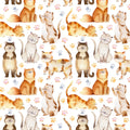 Cats Fabric
