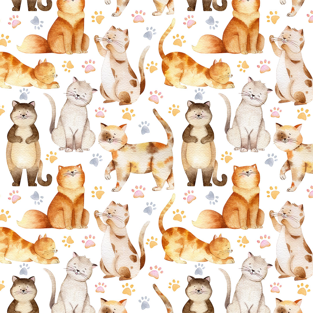 Cats Fabric