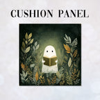 CUSHION Panel Bookish Forest Ghost CP-1001