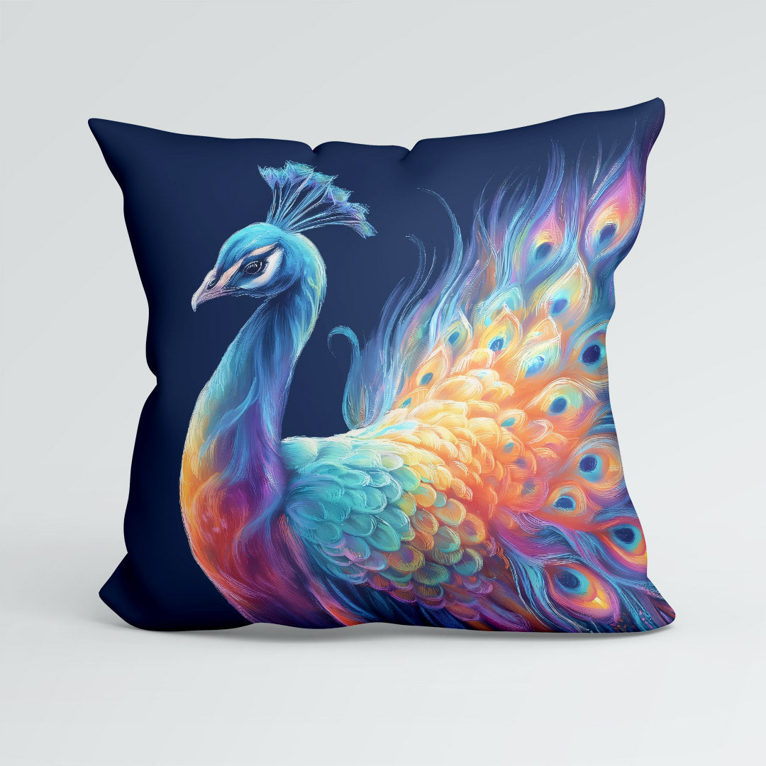CUSHION Panel Colourful Peacock CP-1082
