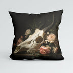 CUSHION Panel Horns and Roses CP-1007