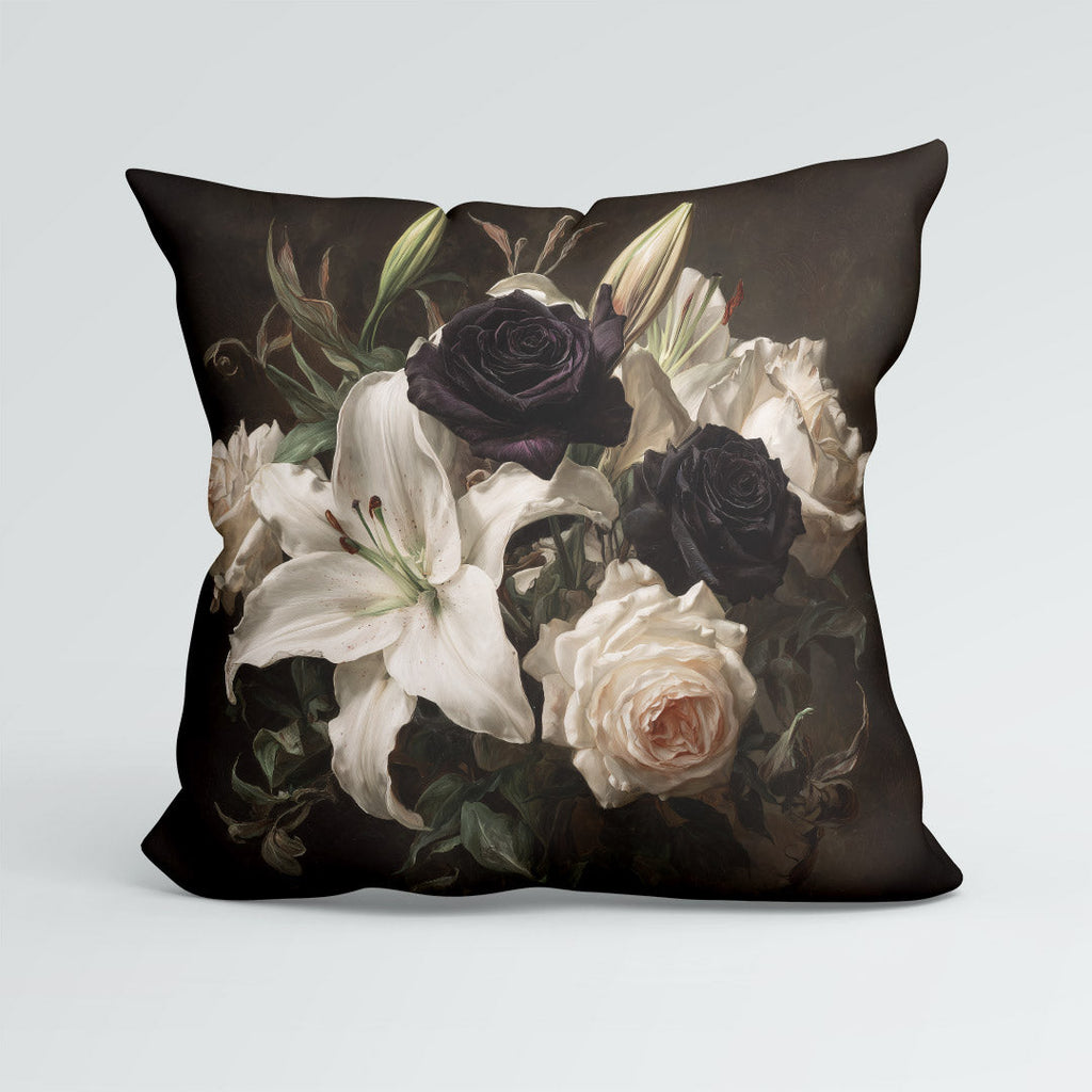 CUSHION Panel Dark Bouquet CP-1014