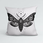 CUSHION Panel Moth Tattoo CP-1015