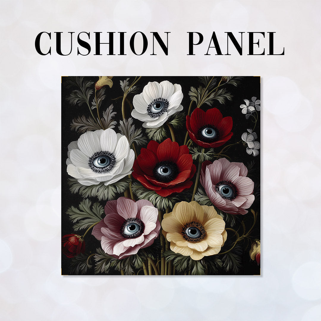 CUSHION Panel Anemone Whispers 1 CP-1016