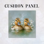 CUSHION Panel Ducklings Grey CP-1018