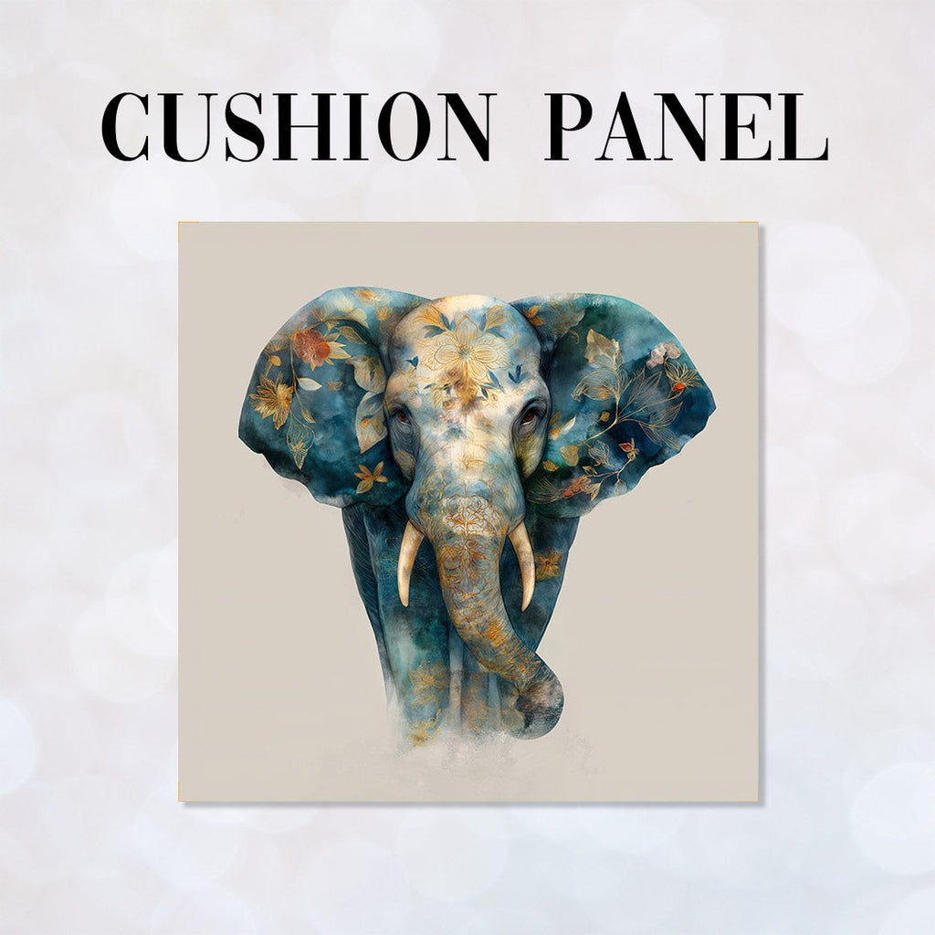 CUSHION Panel Botanic Elephant 2 CP-1091
