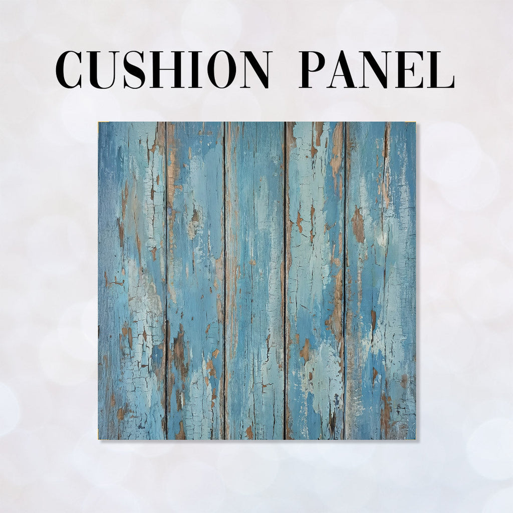 CUSHION Panel Floral Cow Blue CO-ORD CP-1019