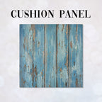 CUSHION Panel Floral Cow Blue CO-ORD CP-1019