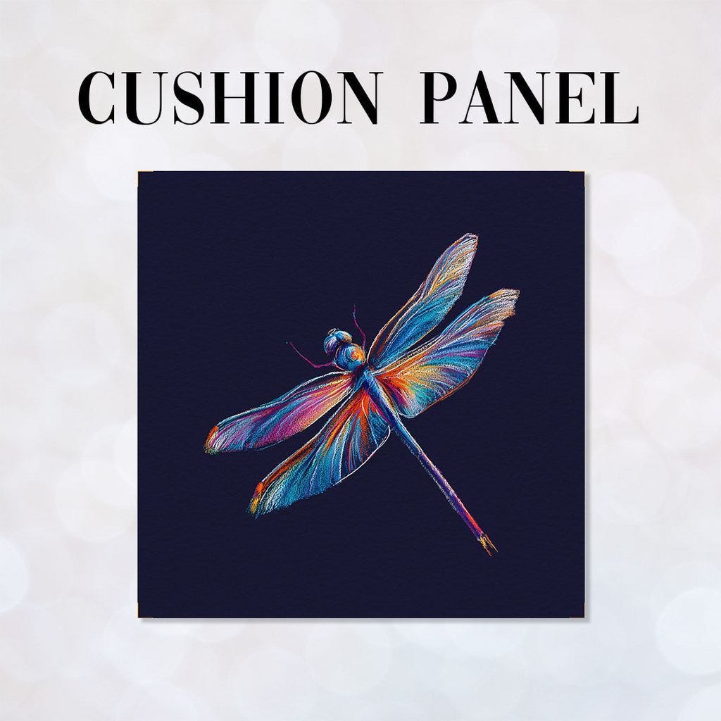 CUSHION Panel Pastel Dragonfly CP-1033