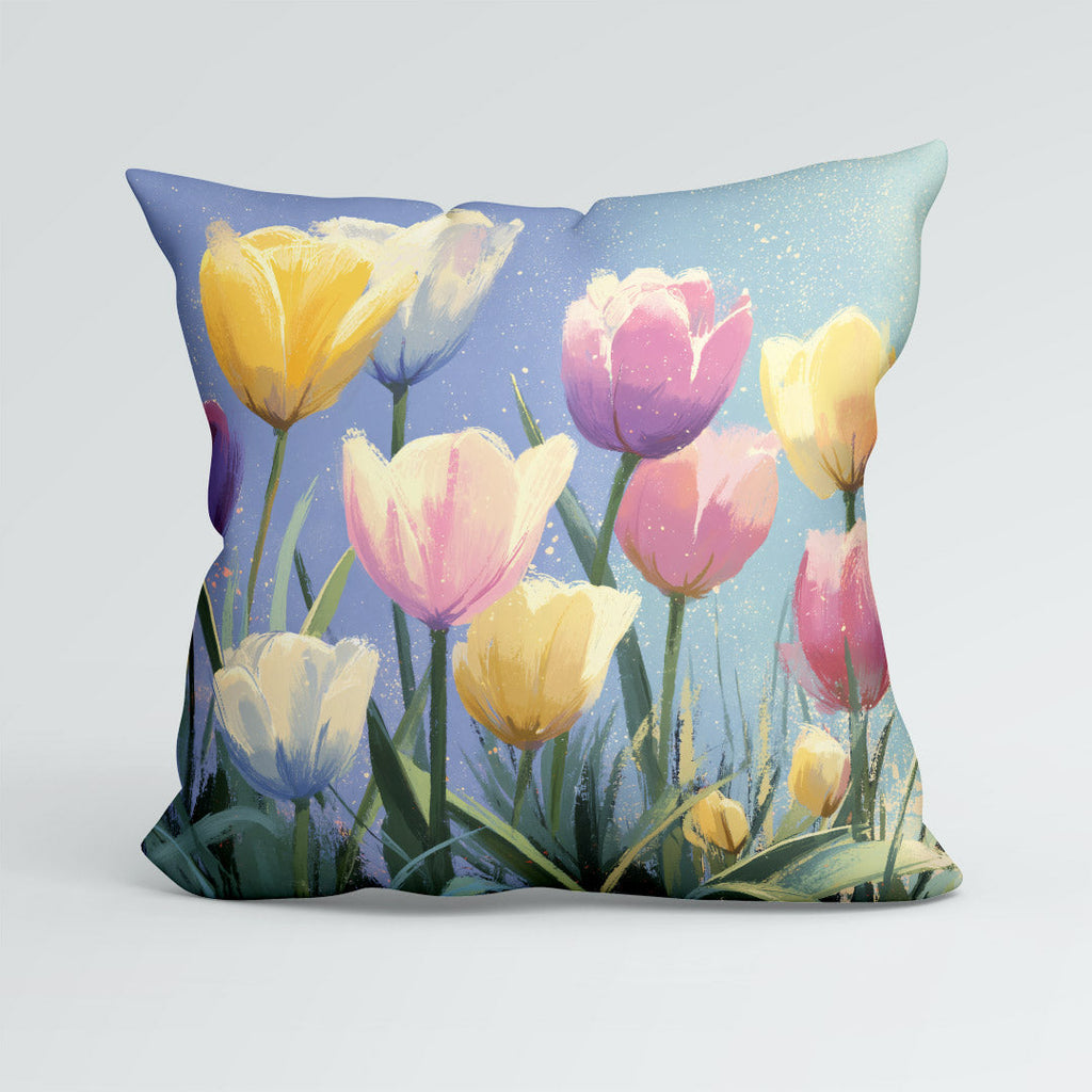 CUSHION Panel Pastel Tulips CP-1035