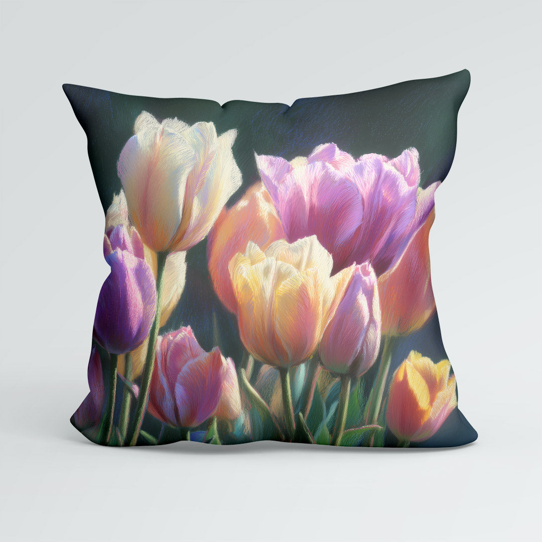 CUSHION Panel Tulips CP-1093