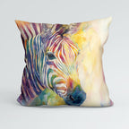 CUSHION Panel Watercolour Zebra CP-1100