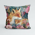 CUSHION Panel Mum and Baby Fox CP-1103
