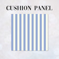 CUSHION Panel Blue Stripes CP-1117