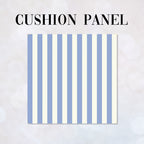 CUSHION Panel Blue Stripes CP-1117