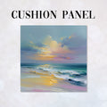 CUSHION Fabric Panel Tranquil Sunset Shore 2 CP-1351