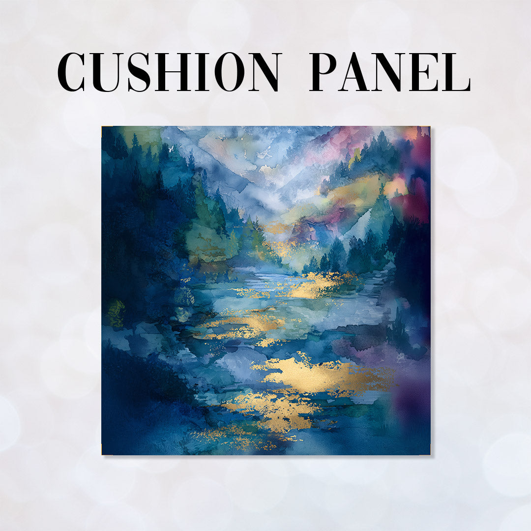 CUSHION Fabric Panel Tranquil Dark 3 CP-1363