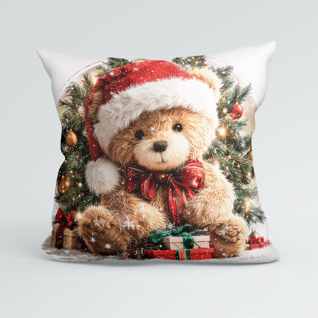 CUSHION Panel Christmas Teddy CP-1401